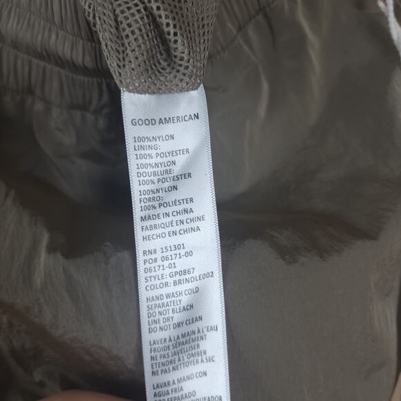 Good American Wide Leg Track Pants in Brindle Size S - Picture 9 of 10